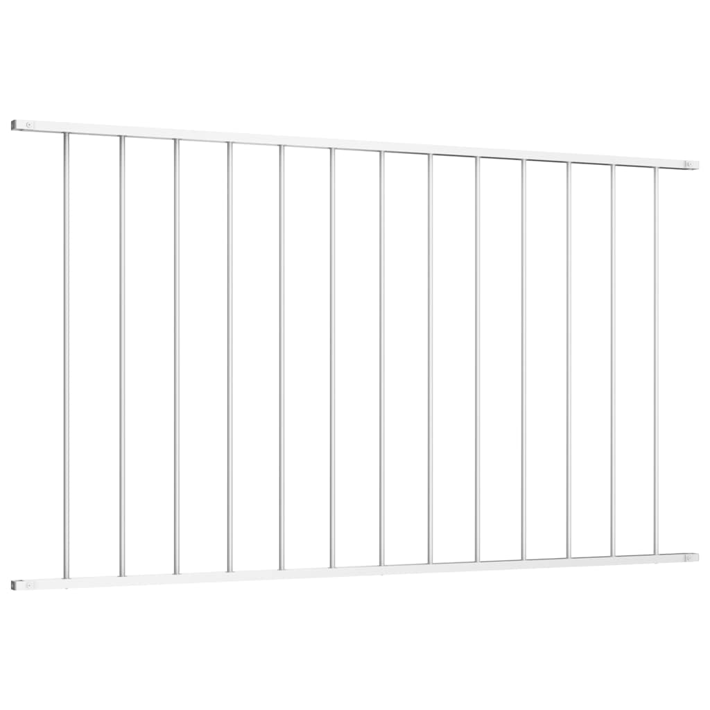 Vidaxx HEK Panel 1,7x1,25 m Pulver -Kette -Stahlweiß