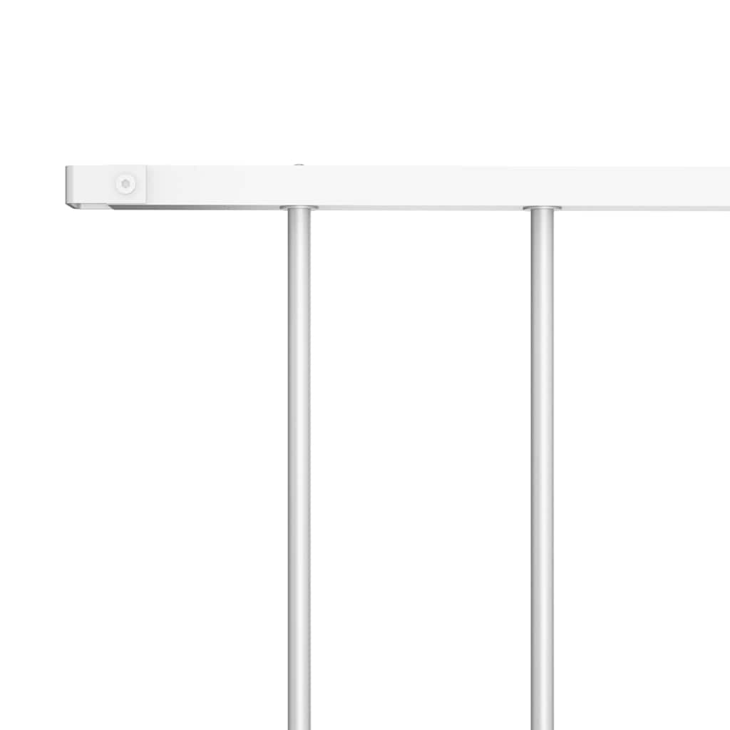 Vidaxx HEK Panel 1,7x1,25 m Pulver -Kette -Stahlweiß
