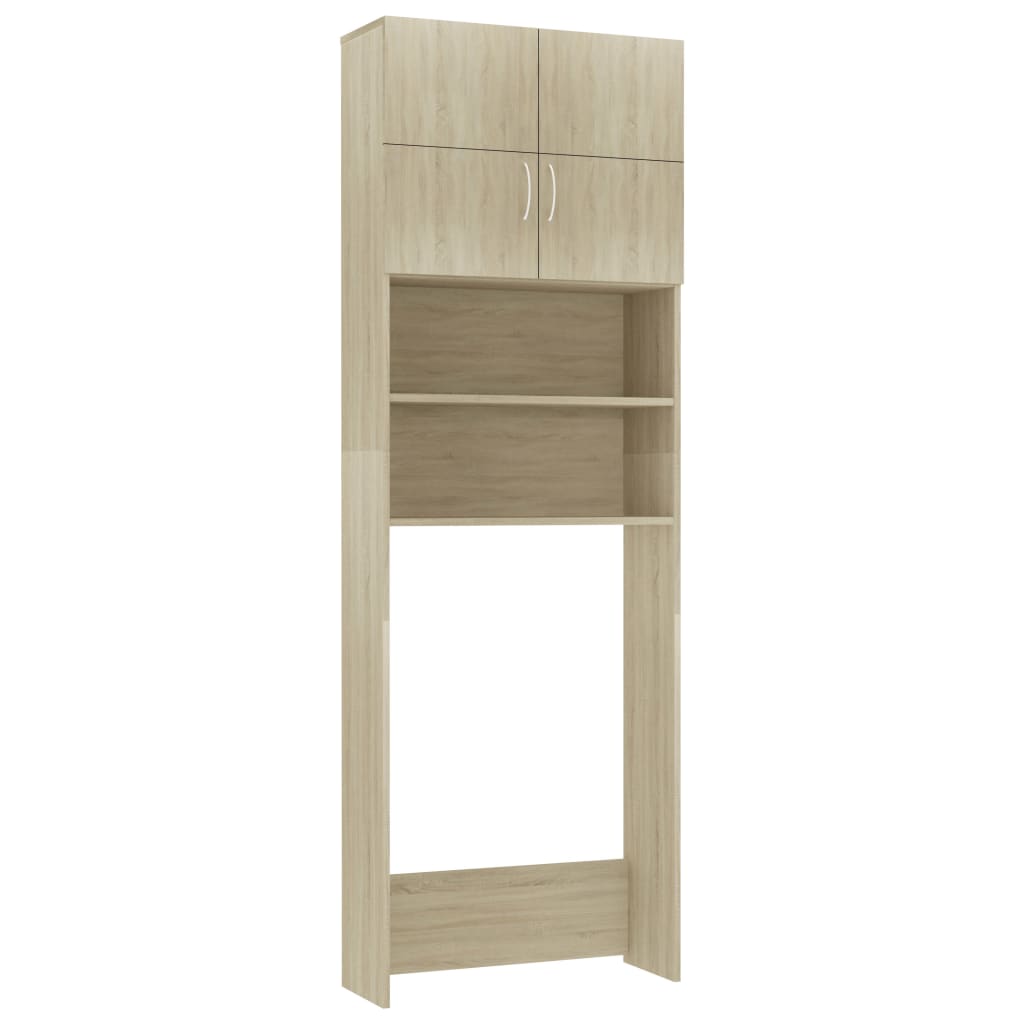 VIDAXL Waschmaschinenbox 64 x 25,5 x 190 cm, Preis: siehe Sonoma Eiche - kalt