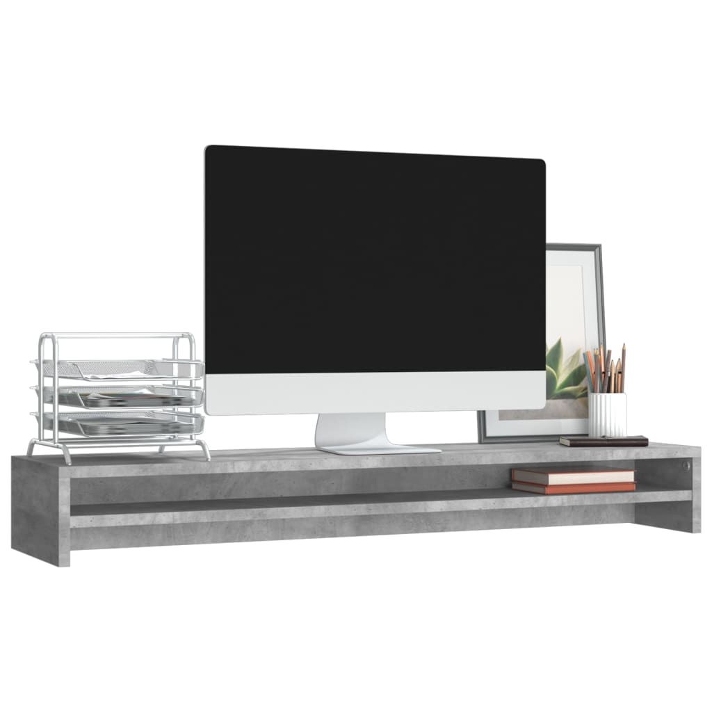 Vidaxx Monitor Standard 100x24x13 cm verarbeiteter Holzbetonpreis