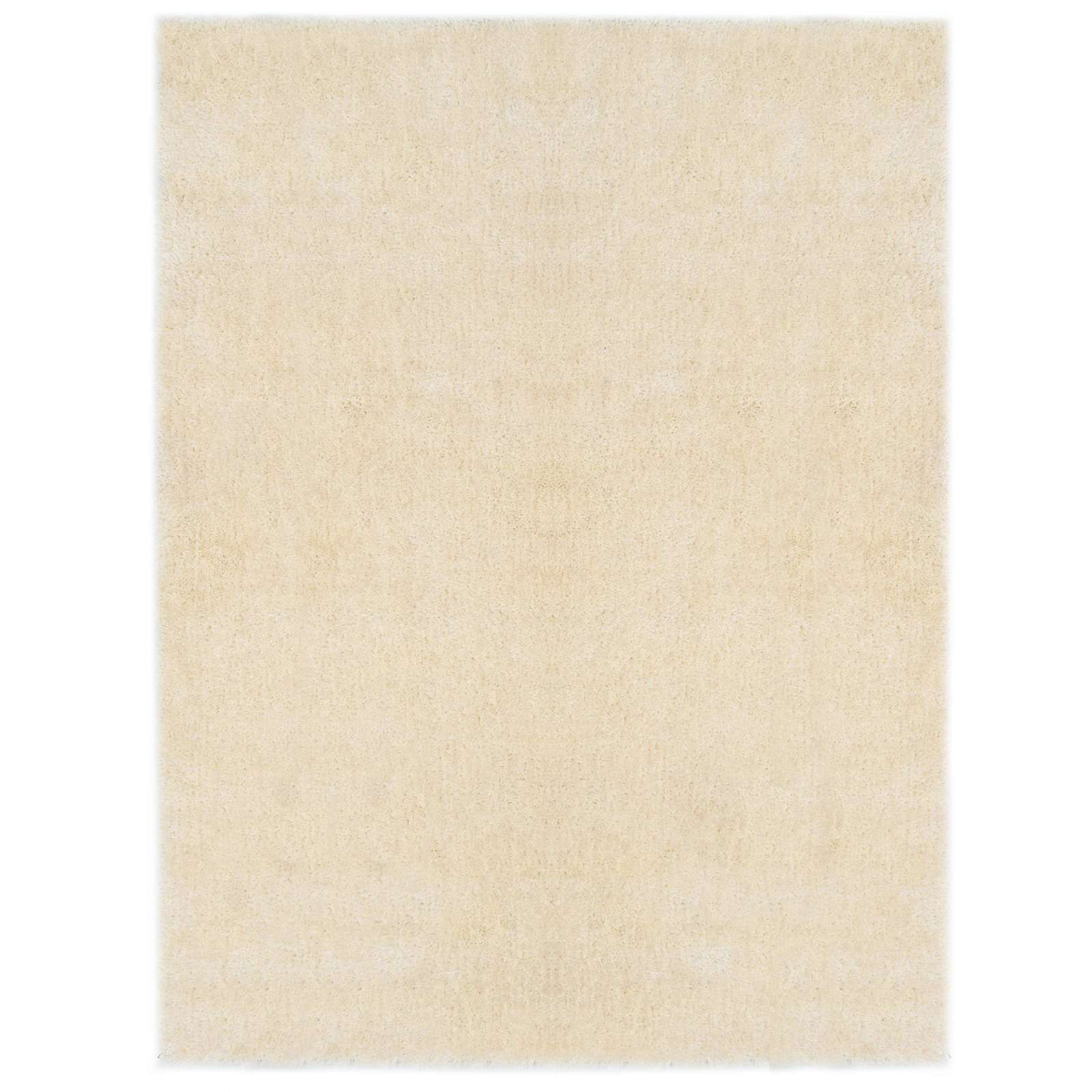 Vidaxl shaggy gebied tapijt crème 120 x 160 cm polyetheen