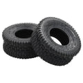 VIDAXL 4-teiliges Schubkarreen-Reifen-Innenbandset 15x6.00-6 4PR Gummi