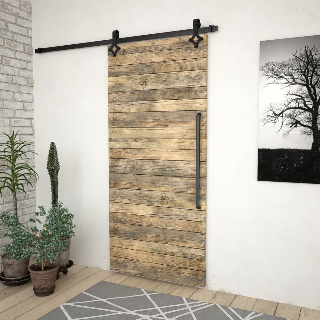 Vidaxl - Box mit Maßen für Skilifte 183 cm Stahl schwarz