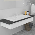 Vidaxl inbouwwastafel 81x39,5x18,5 cm keramiek wit