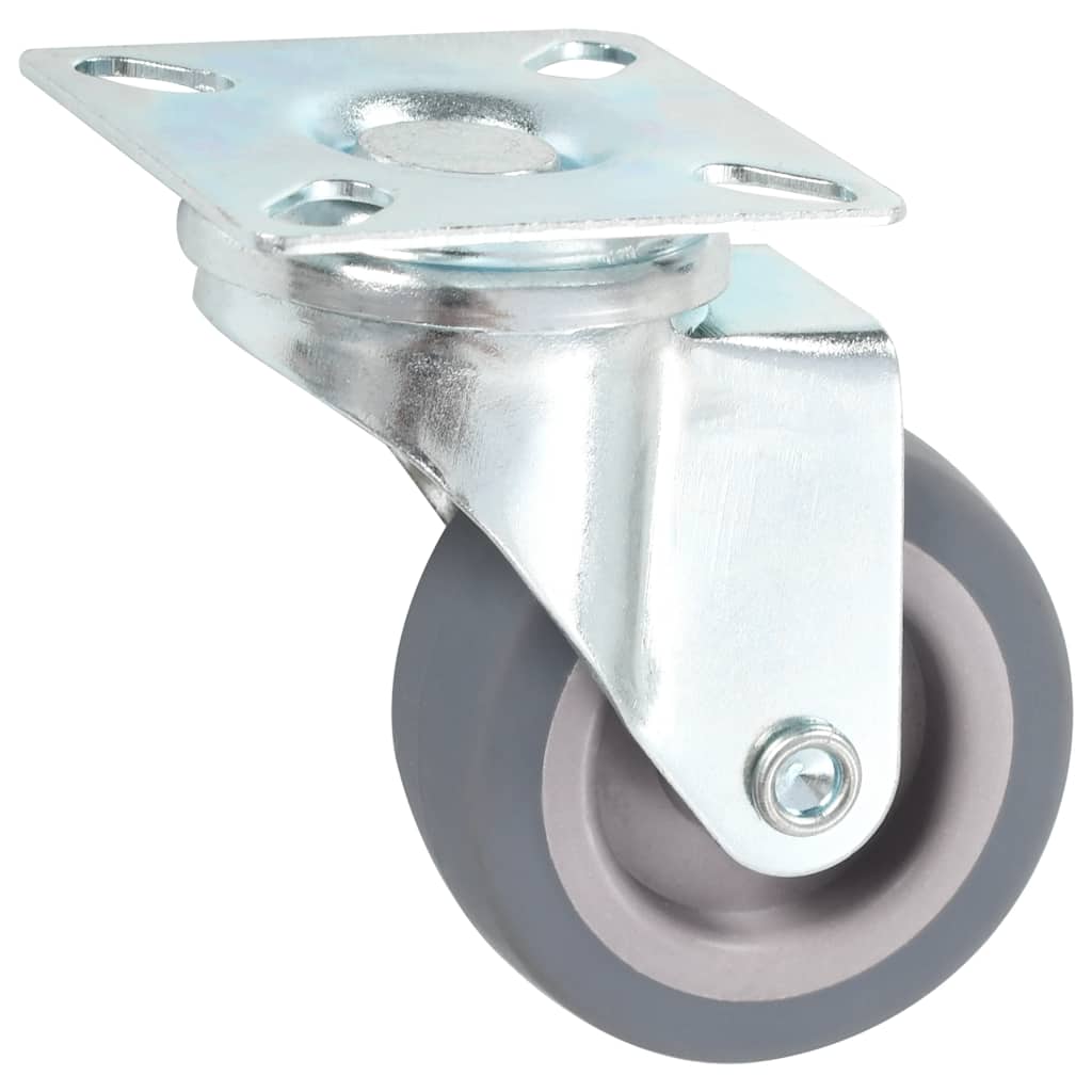 Vidaxl 72 st zwenkwielen 50 mm