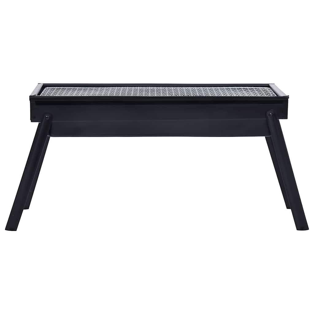 VidaXL Tragbarer Campinggrill 60x22,5x33 cm Edelstahl