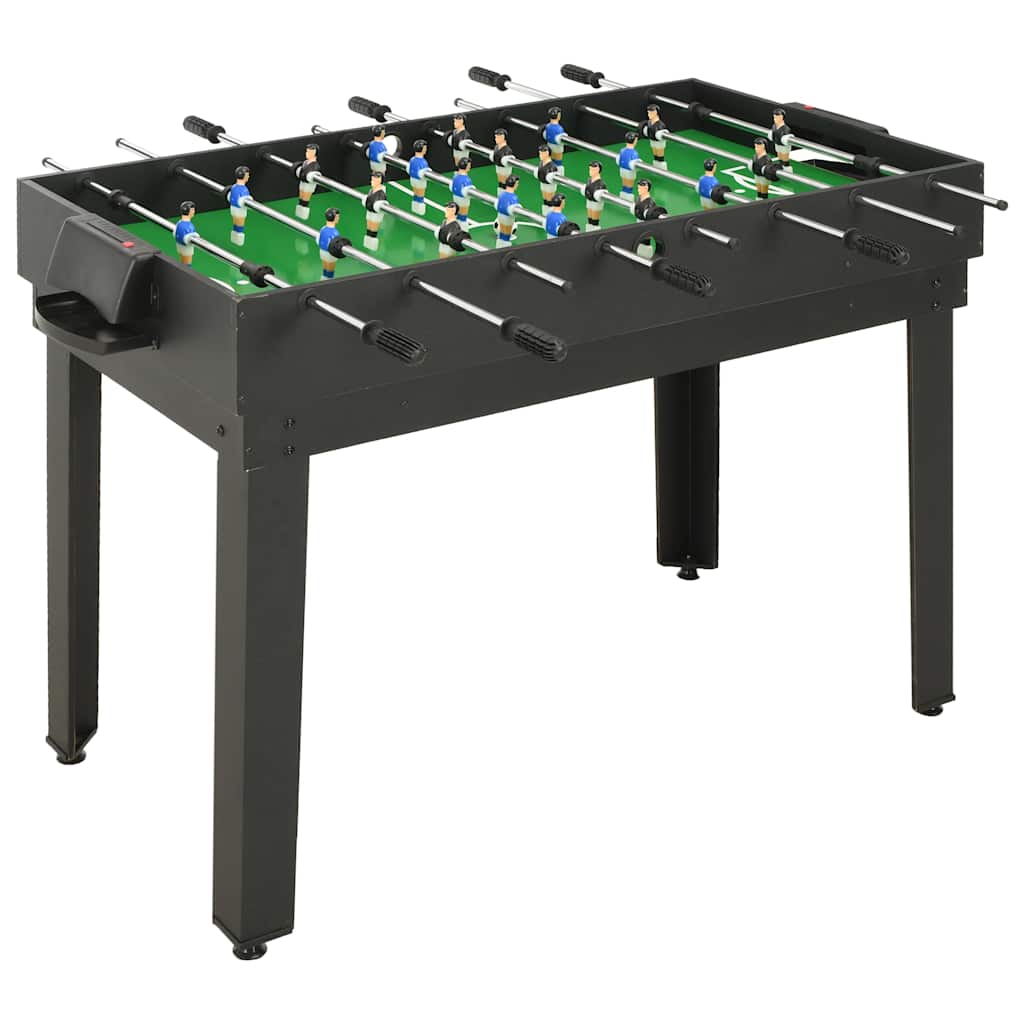 VidaXL Multispart-Tisch 15-in-1 121x61x82 cm Schwarz