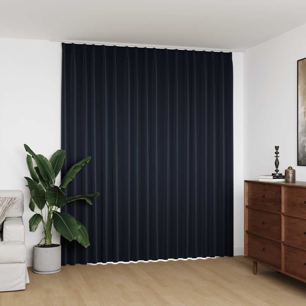VidaXL Verdunkelungsvorhang mit Haken, 290 x 245 cm, Anthrazit
