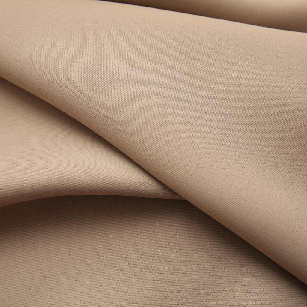 VidaXL Verdunkelungsvorhänge mit Haken, 2 Stück, 140 x 225 cm, Taupe
