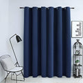 VidaXL Verdunkelungsvorhang mit Metallringen 290x245 cm Blau