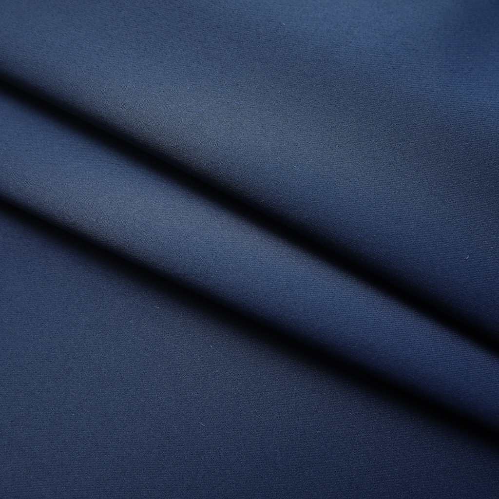 VidaXL Verdunkelungsvorhänge mit Haken, 2 Stück, 140 x 245 cm, Blau