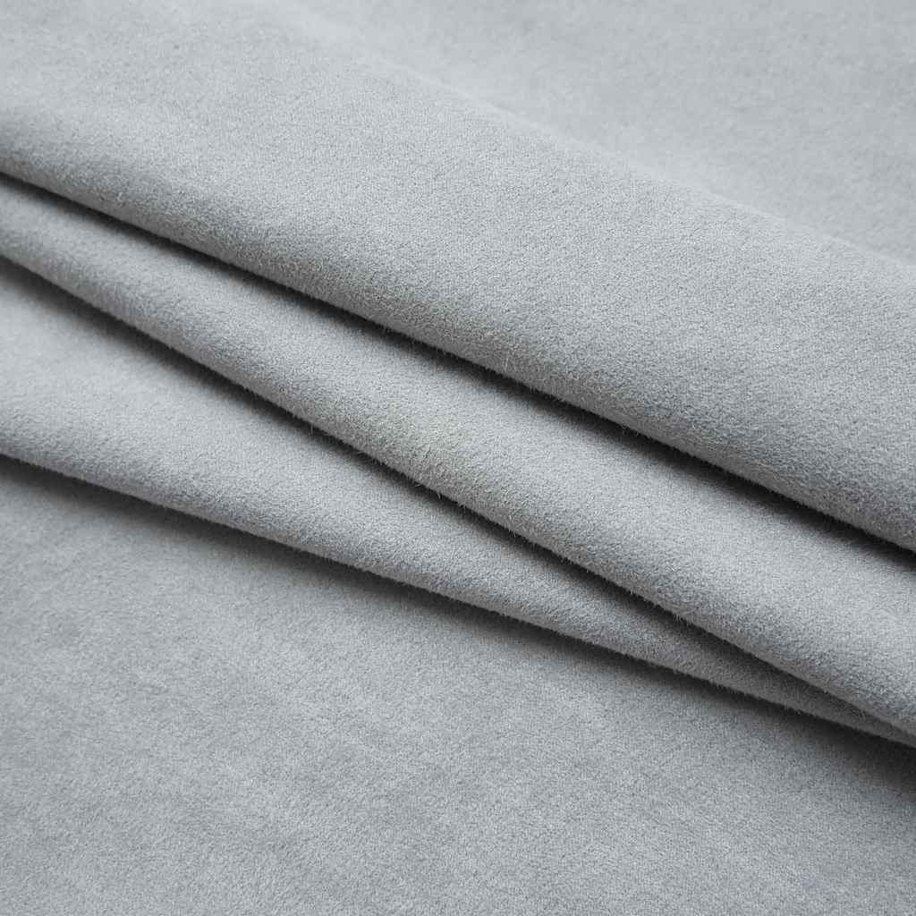 VidaXL Verdunkelungsvorhänge mit Haken, 2 Stück, 140 x 245 cm, Grau
