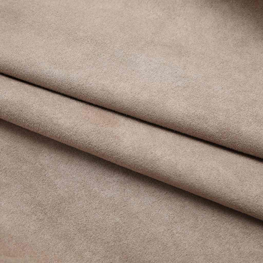 VidaXL Verdunkelungsvorhänge mit Haken, 2 Stück, 140 x 245 cm, Taupe