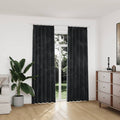 Vidaxl gordijnen verduisterend 2 st met haken 140x225 cm fluweel antraciet