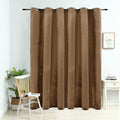 Vidaxl gordijn verduisterend met ringen 290x245 cm fluweel beige