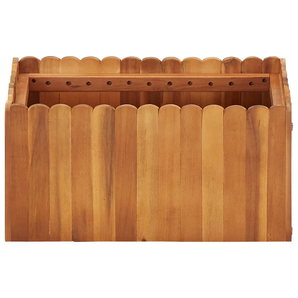 VidaXL Hochbeet 50x30x25 cm Massives Akazienholz