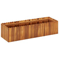 VIDAXL -Planzer erhöht 100x30x25 cm aus festem Akazienholz