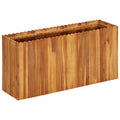 Vidaxl plantenbak verhoogd 100x30x50 cm massief acaciahout