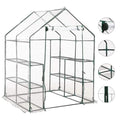 Vidaxl tuinkas met 8 schappen 143x143x195 cm