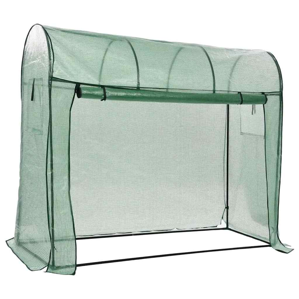 Vidaxl tuinkas met ritsdeur 200x80x170 cm
