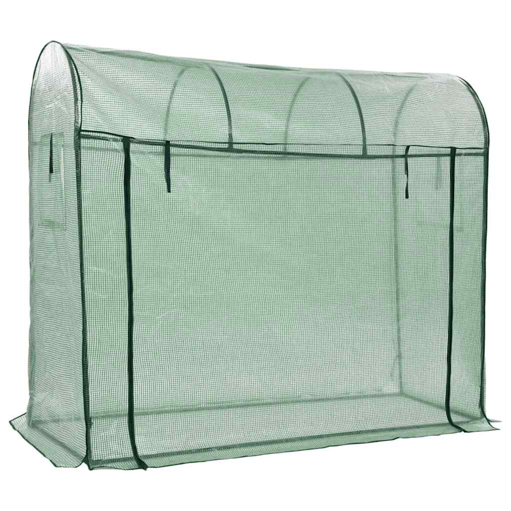 Vidaxl tuinkas met ritsdeur 200x80x170 cm