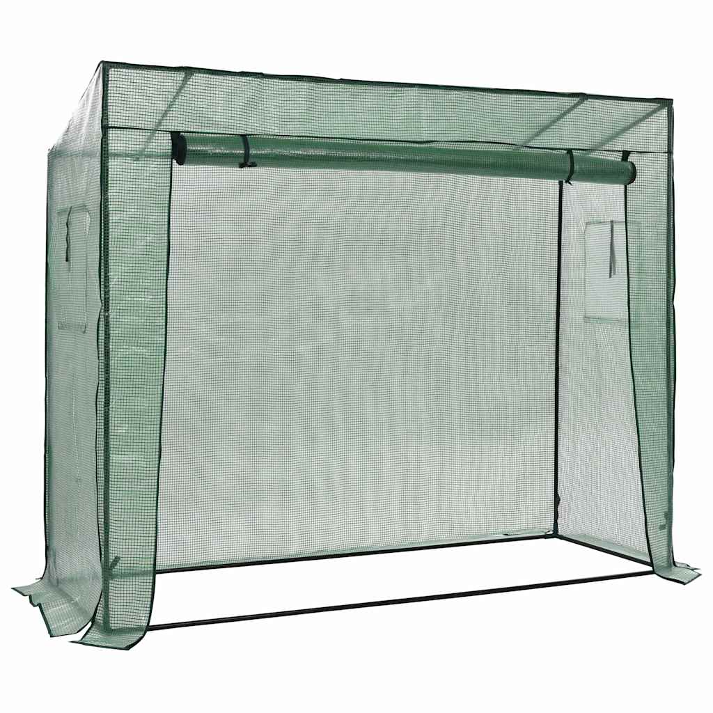 VidaXL Begehbares Gewächshaus 200x80x173 cm