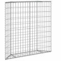 VidaXL Gabionen-Planungsböcke Trapez 100x20x100 cm verzinkter Stahl