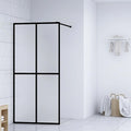 VidaXL Walk-in Duschwand 118x190 cm Mattiertes Glas