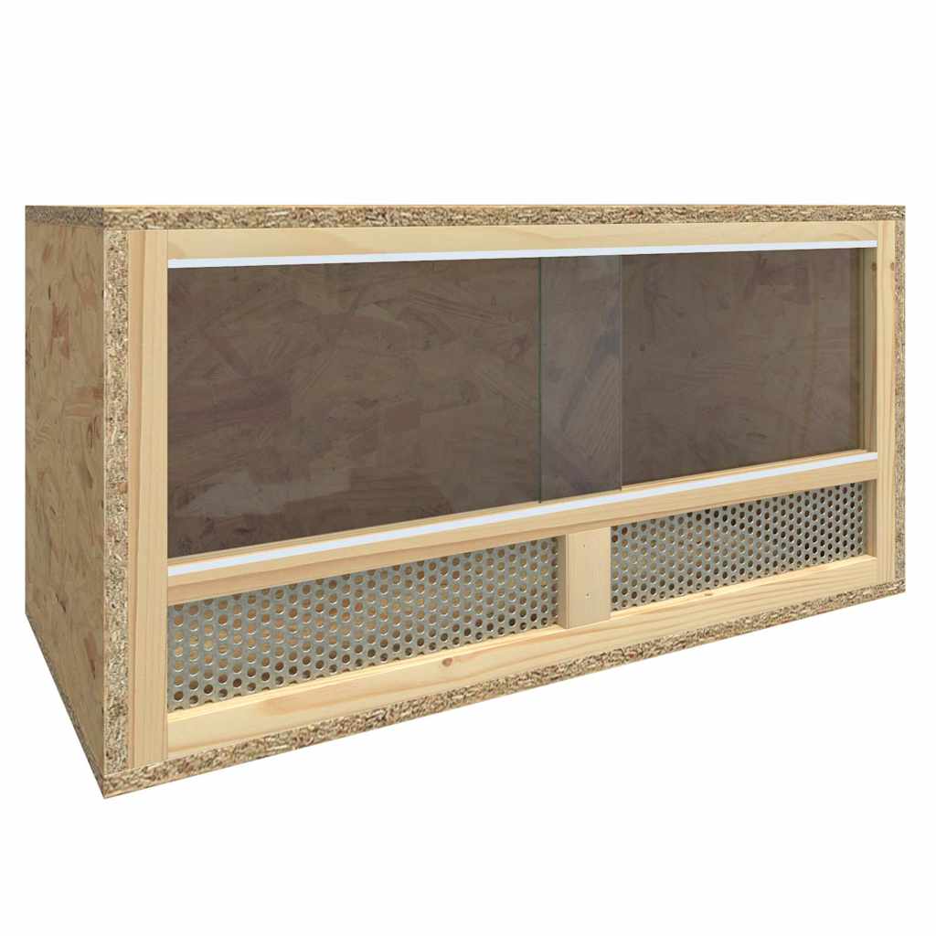 VidaXL Terrarium 60x30x30 cm verarbeitetes Holz
