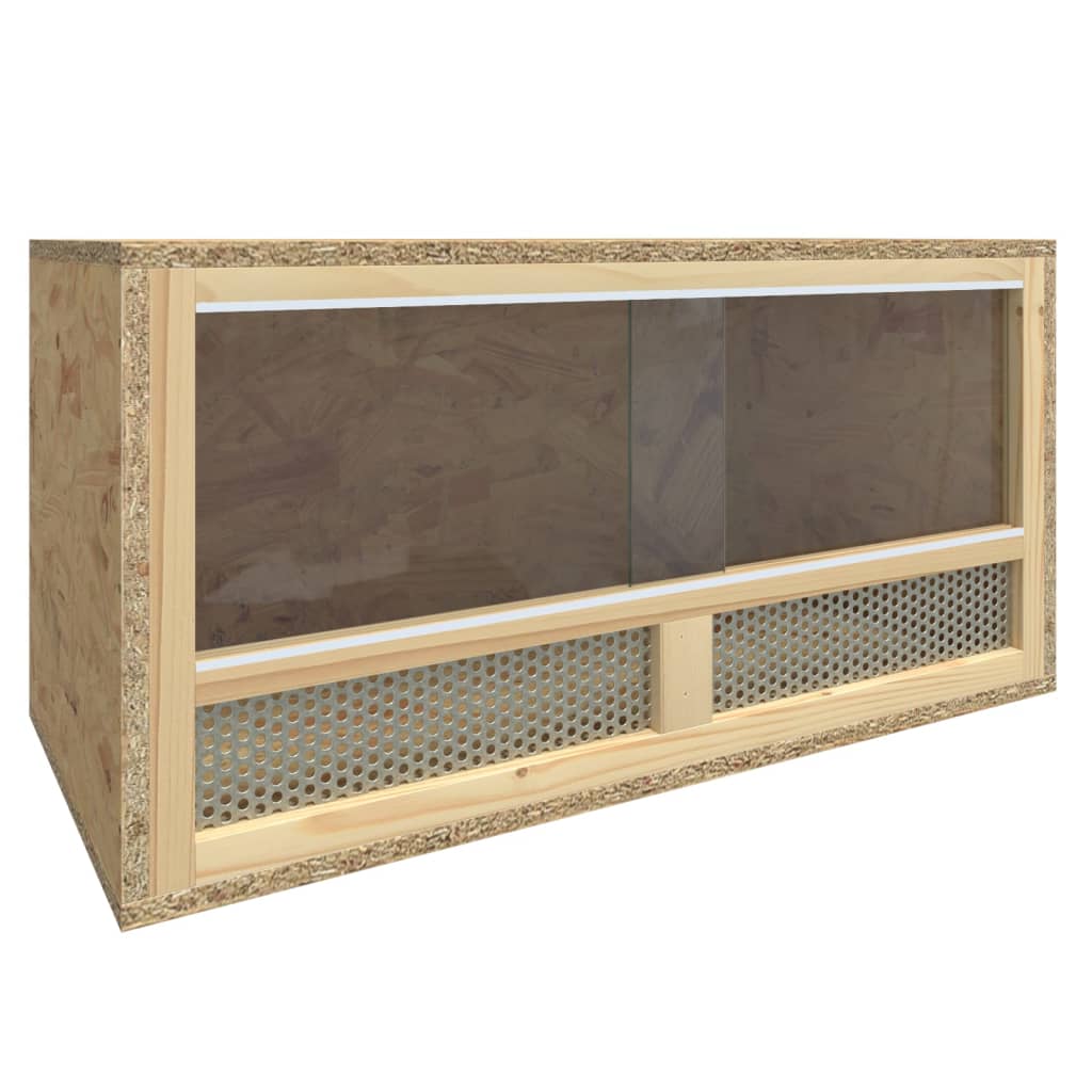 VidaXL Terrarium 60x30x30 cm verarbeitetes Holz
