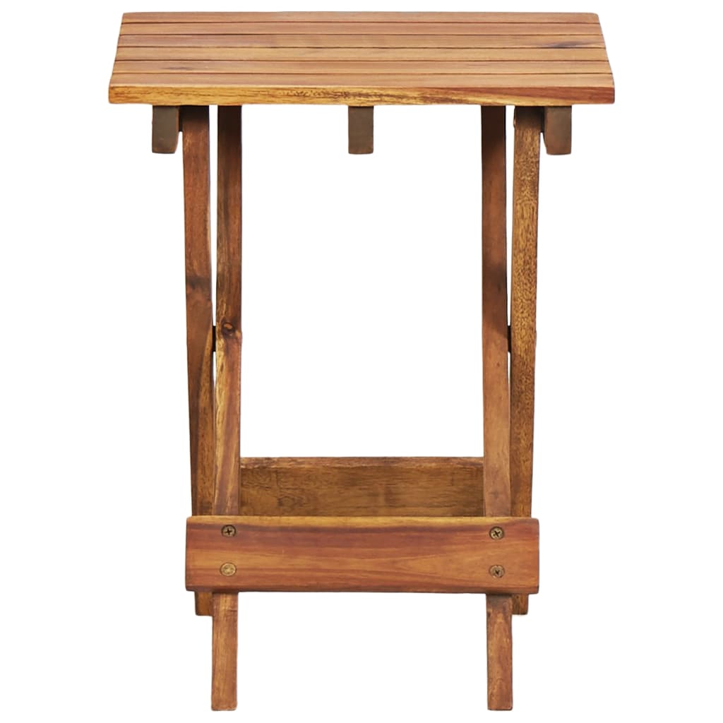 VidaXL Pflanzenständer 30x30x38 cm Massivholz Akazie