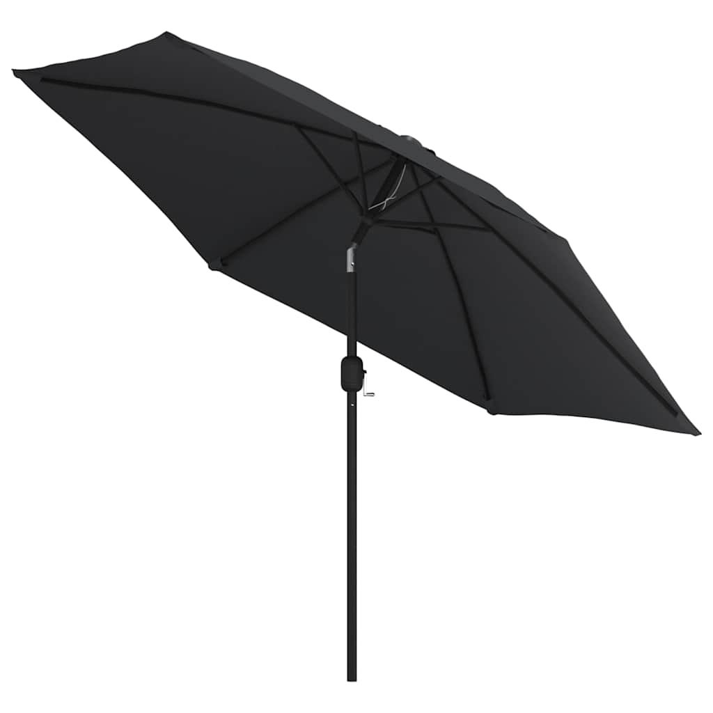 Vidaxl - Sonnenschirm mit Metallbeschichtung 300 cm schwarz