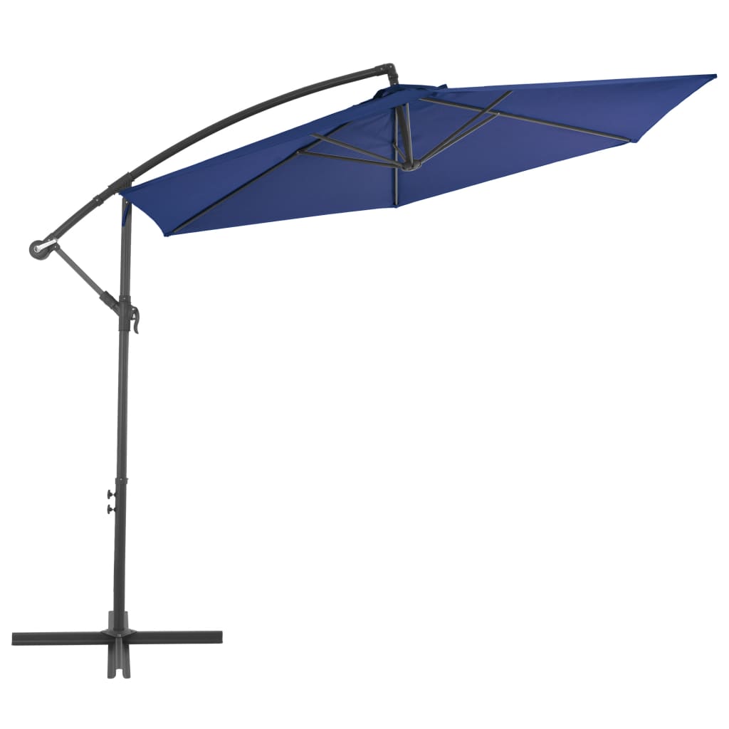 Vidaxl - Sonnenschirm mit Aluminiumstange, 300 cm, Blau