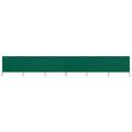 Vidaxl windscherm 6-panelen 800x160 cm stof groen