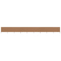 VidaXL Windschutzscheibe, 9-teilig, 1200 x 80 cm, Stoff, Taupe