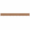 VidaXL Windschutzscheibe, 9-teilig, 1200 x 160 cm, Stoff, Taupe