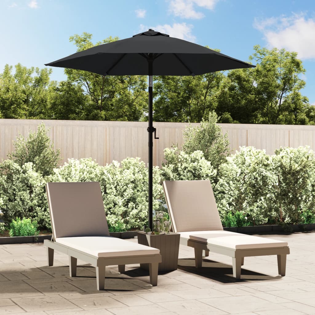VidaXL Sonnenschirm 200x224 cm Aluminium Anthrazit
