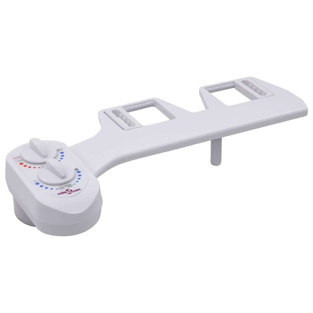VidaXL Bidet-Anschluss für WC-Sitz, Warm- und Kaltwasser, Einzeldüse