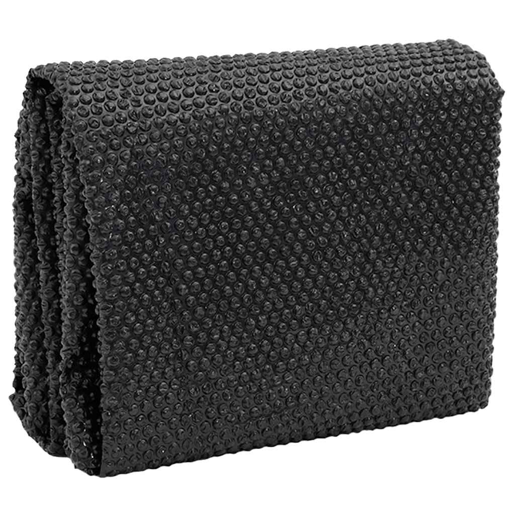 VidaXL Schwimmbadabdeckung 417 cm PE Schwarz