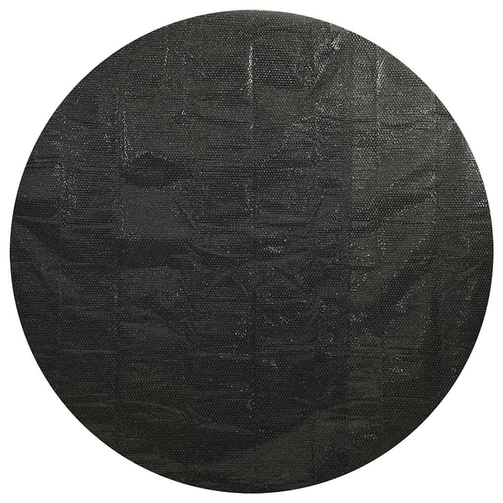 VidaXL Schwimmbadabdeckung 417 cm PE Schwarz