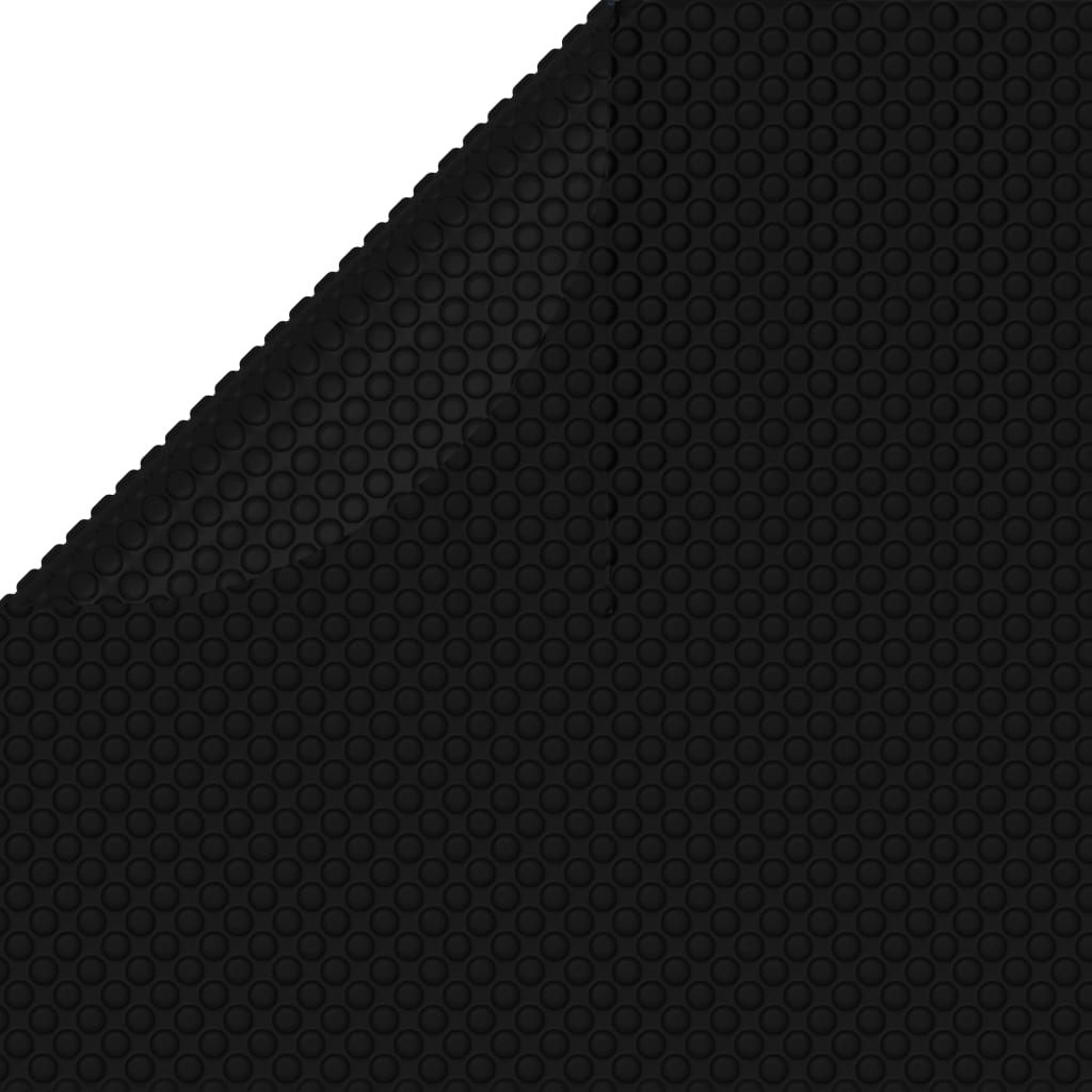 VidaXL Schwimmbadabdeckung 549 cm PE Schwarz
