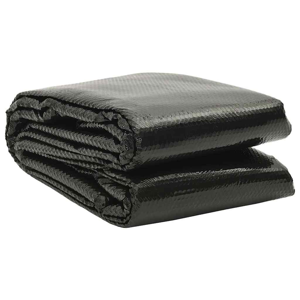 VidaXL Schwimmbadabdeckung 260x160 cm PE schwarz