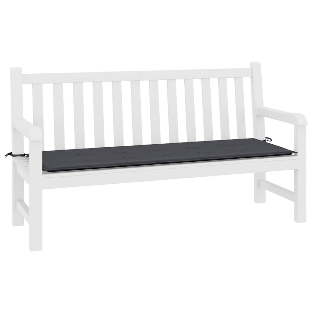 Vidaxl tuinbankkussen 200x50x4 cm oxford stof zwart