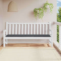 Vidaxl tuinbankkussen 200x50x4 cm oxford stof zwart