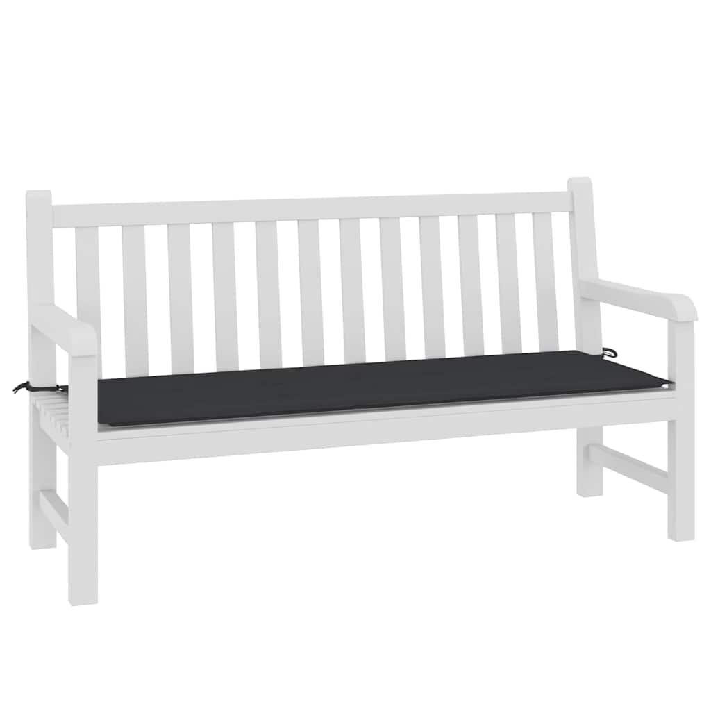 Vidaxl tuinbankkussen 150x50x4 cm oxford stof zwart