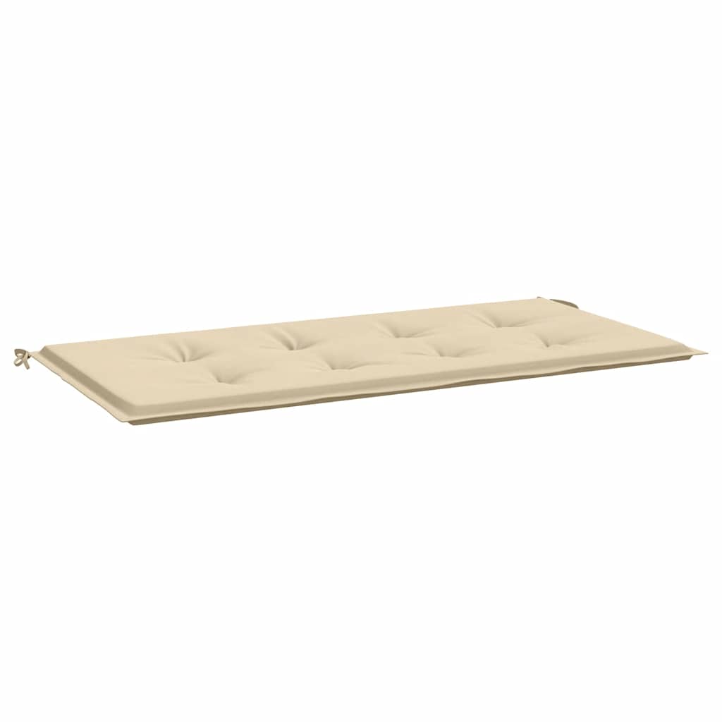 Vidaxl tuinbankkussen 100x50x4 cm oxford stof beige
