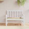 VidaXL Gartenbankkissen 100x50x4 cm Oxford-Gewebe Beige