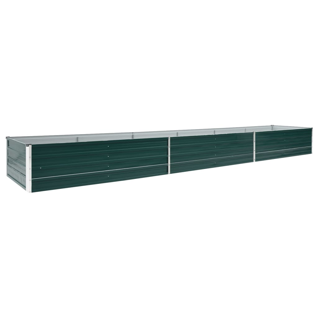 Vidaxx Pflanzer Einsatz 480x80x45 cm verzinkt Stahlgrün