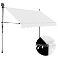 Vidaxx Markise mit LED 300 cm cremefarben