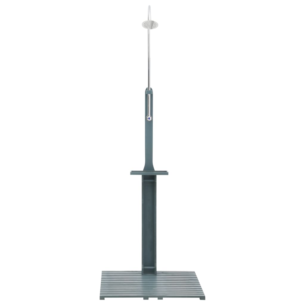 VidaXL Outdoor Duschholzholz Anthrazit
